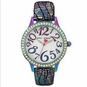 Betsey Johnson Iridescent Watch